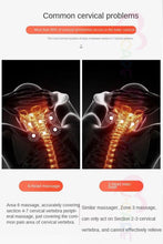 將圖片載入圖庫檢視器 VOCA - Intelligent Cervical Massage Instrument | Heating | Portable | Professional Wireless | Electric Muscle Massage | Deep Muscle Relaxation | Rechargeable Muscle Massager | 6 Massage Contact Heads