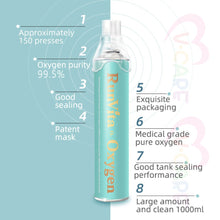 將圖片載入圖庫檢視器 VOCA - Portable Pure Oxygen Cylinder with Mask | Increases Blood Oxygen Levels | Home Emergency Oxygen Bottle | Hypoxia | Altitude Sickness | Emergency Oxygen Supply | 10L | Mask Type | 99.5% Purity | 2 Bottles
