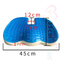 將圖片載入圖庫檢視器 VOCA - U-Shaped Gel Cushion with Inner Gel Layer | Tailbone Pressure Relief | Summer Cooling | Hemorrhoid Relief | Office Work Essential | Comfortable for Long Sitting | Pregnancy and Posture Correction | Soft Cooling Cushion | Includes Black Cover