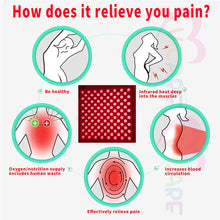 將圖片載入圖庫檢視器 VOCA - VC Red Light Therapy Lamp | 225 LEDs | 45W Effective Pain Relief | Stimulates Blood Circulation | Hair Loss | Near-Infrared Therapy Device | Red Light Therapy | Near-Infrared Lamp