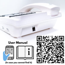 將圖片載入圖庫檢視器 VOCA Big Button Phone for Seniors, CP130 Amplified Telephone, Hand Free Speaker Phone, Hearing Aid Compatible, Loud Phone for Hard of Hearing & Visually Impaired - Dementia Aid Phone for Elderly