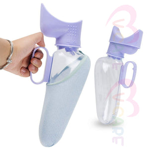 VOCA - Urinal for Women, Spill Proof Female Urinal Container 700mL Spill Proof Urinal Chamb Female Portable Transparent Pee Bottles Easy to Clean Urinals for Female Home Bedridden Device (Urine Bottle)
