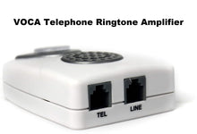 Load image into Gallery viewer, VOCA Telephone Ringer Amplifier RA01, Boost up to 105db with LED Light Notification for Landline Phones, Wall Mountable, Ideal for Noisy and Hearing-Impaired Environments

