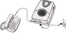 Load image into Gallery viewer, VOCA Telephone Ringer Amplifier RA01, Boost up to 105db with LED Light Notification for Landline Phones, Wall Mountable, Ideal for Noisy and Hearing-Impaired Environments
