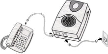Load image into Gallery viewer, VOCA Telephone Ringer Amplifier, Boost up to 105db with LED Light Notification for Landline Phones, Wall Mountable, Ideal for Noisy and Hearing-Impaired Environments (RA01 x 2)

