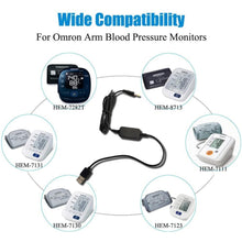將圖片載入圖庫檢視器 VOCA USB 5V to DC 6V 4mm x 1.7mm Power Cable Compatible with Omron Blood Pressure Monitor USB Step Up Converter Cable Power Adapter Cable 4FT (Black)
