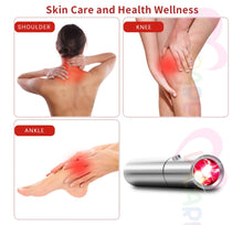 將圖片載入圖庫檢視器 VOCA - VC Red Light Eye Therapy Wand (Eye Care for Presbyopia, Myopia | Effective Pain Relief | Stimulates Blood Circulation | Hair Loss | Near-Infrared Therapy Device | Red Light Therapy | Near-Infrared Lamp | Pet Therapy Lamp [Eye-Specific 670nm]
