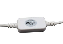 Load image into Gallery viewer, DigitCont USB 5V to DC 12V 4mm x 1.7mm Power Cable, Compatible with Echo Devices, USB Voltage Step Up Converter Cable, Power Supply Adapter Cable, 1 feet, DC 5V to DC 12V Cable (White)
