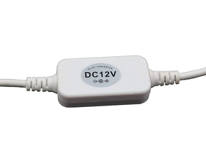 DigitCont USB 5V to DC 12V 4mm x 1.7mm Power Cable, Compatible with Echo Devices, USB Voltage Step Up Converter Cable, Power Supply Adapter Cable, 1 feet, DC 5V to DC 12V Cable (White)