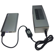 將圖片載入圖庫檢視器 DigitCont USB DC 5V to DC 12V Power Supply Cable/Adapter/Voltage Step Up Converter, 4&#39; Length, Plug &amp; Play, Small &amp; Light, for Bose SoundLink Mini 1 Series (Black)
