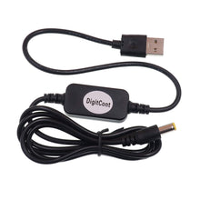將圖片載入圖庫檢視器 DigitCont USB DC 5V to DC 12V Power Supply Cable/Adapter/Voltage Step Up Converter, 4&#39; Length, Plug &amp; Play, Small &amp; Light, for Bose SoundLink Mini 1 Series (Black)
